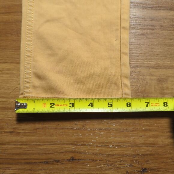 G Star Raw 3301 KBWG 100 Jeans Size 30x27 Orange Straight Fit Casual - Picture 13 of 14